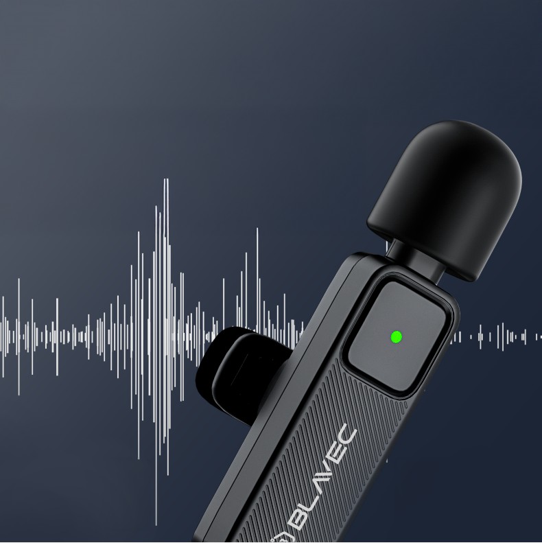 Mikrofon bezprzewodowy krawatowy do reels�w BLAVEC MK-01 czarny Sony Xperia XA1 Ultra / 5