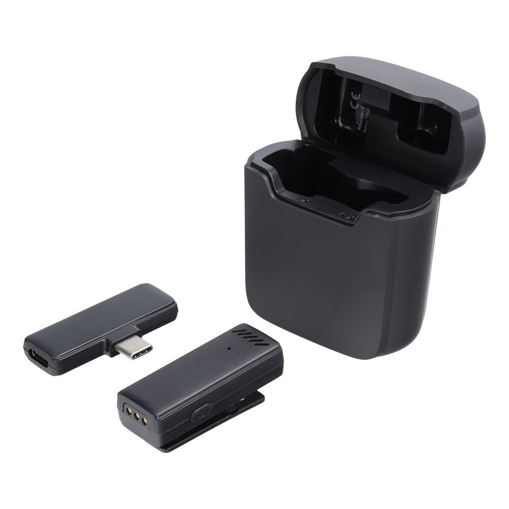 Mikrofon krawatowy USB-C S11 czarny z etui �aduj�cym TCL 505