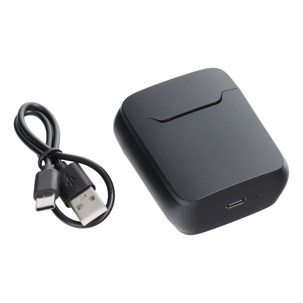 Mikrofon krawatowy USB-C S11 czarny z etui �aduj�cym TCL 505 / 5