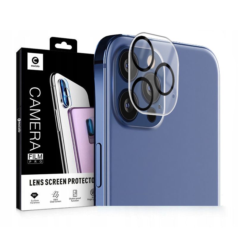 Mocolo TG+ Camera Lens Przeroczyste Apple iPhone 12 Pro Max