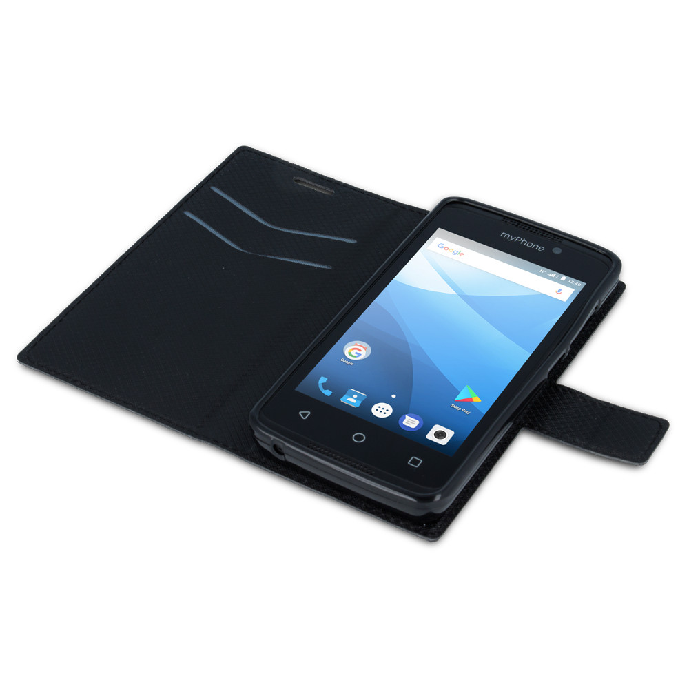 myPhone etui czarne myPhone C-Smart IV / 4