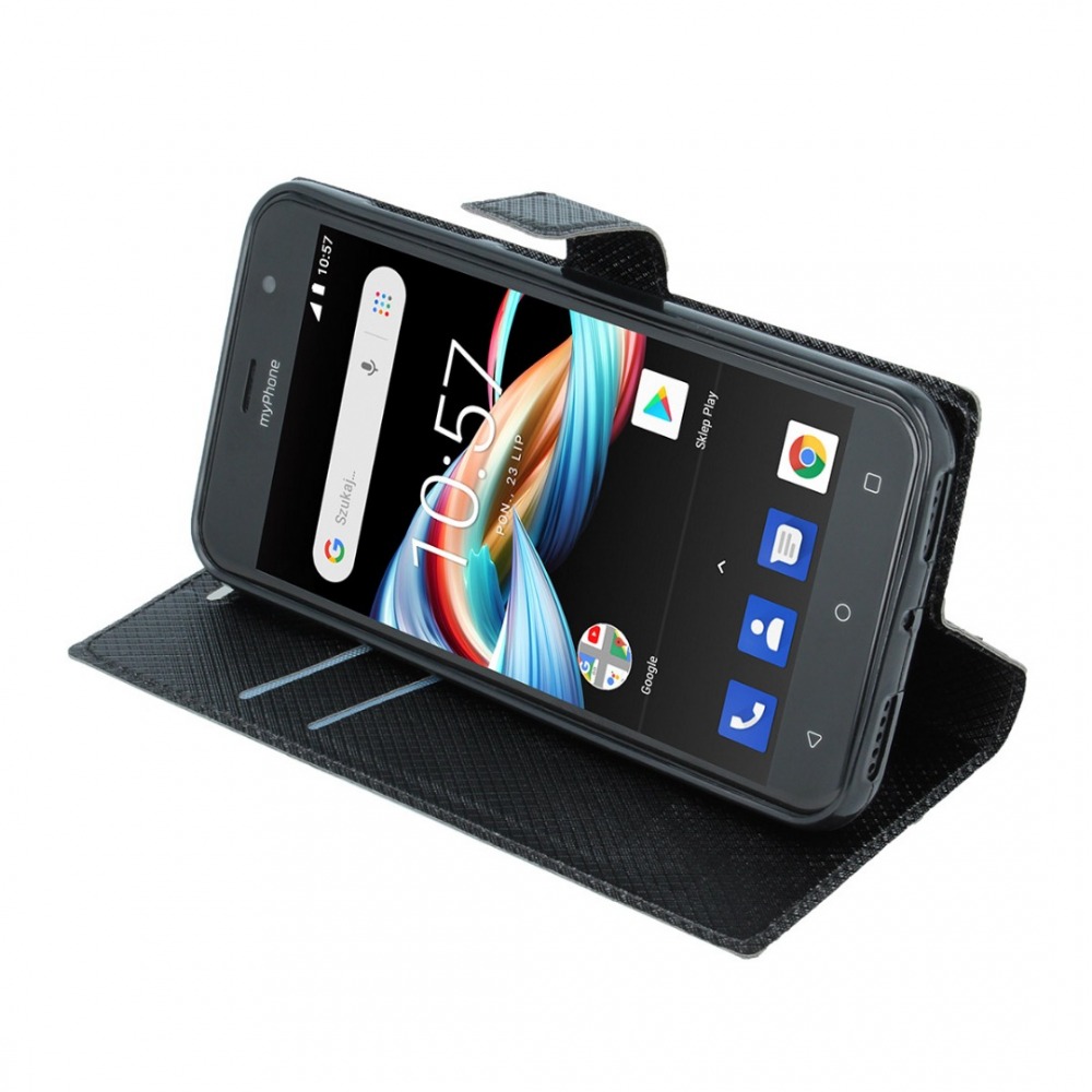 myPhone etui czarne myPhone Fun 6 Lite / 3