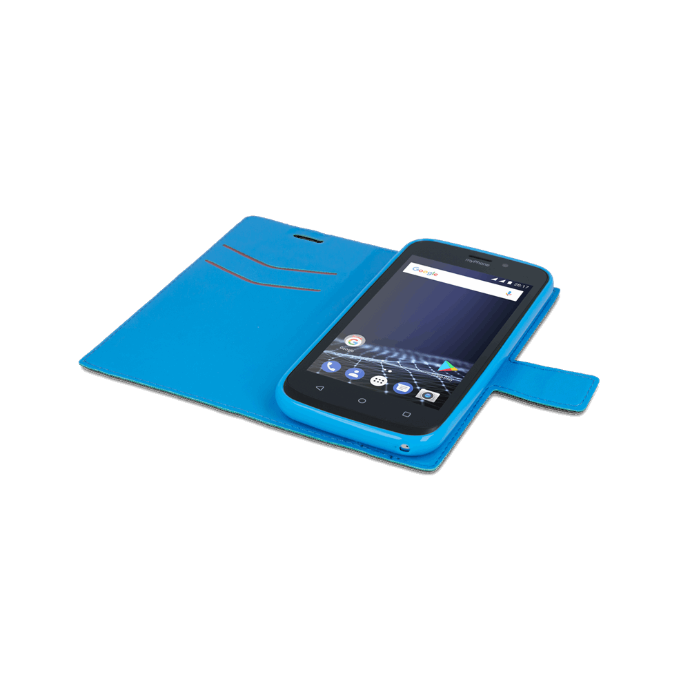 myPhone etui niebieskie myPhone Pocket 2 / 4