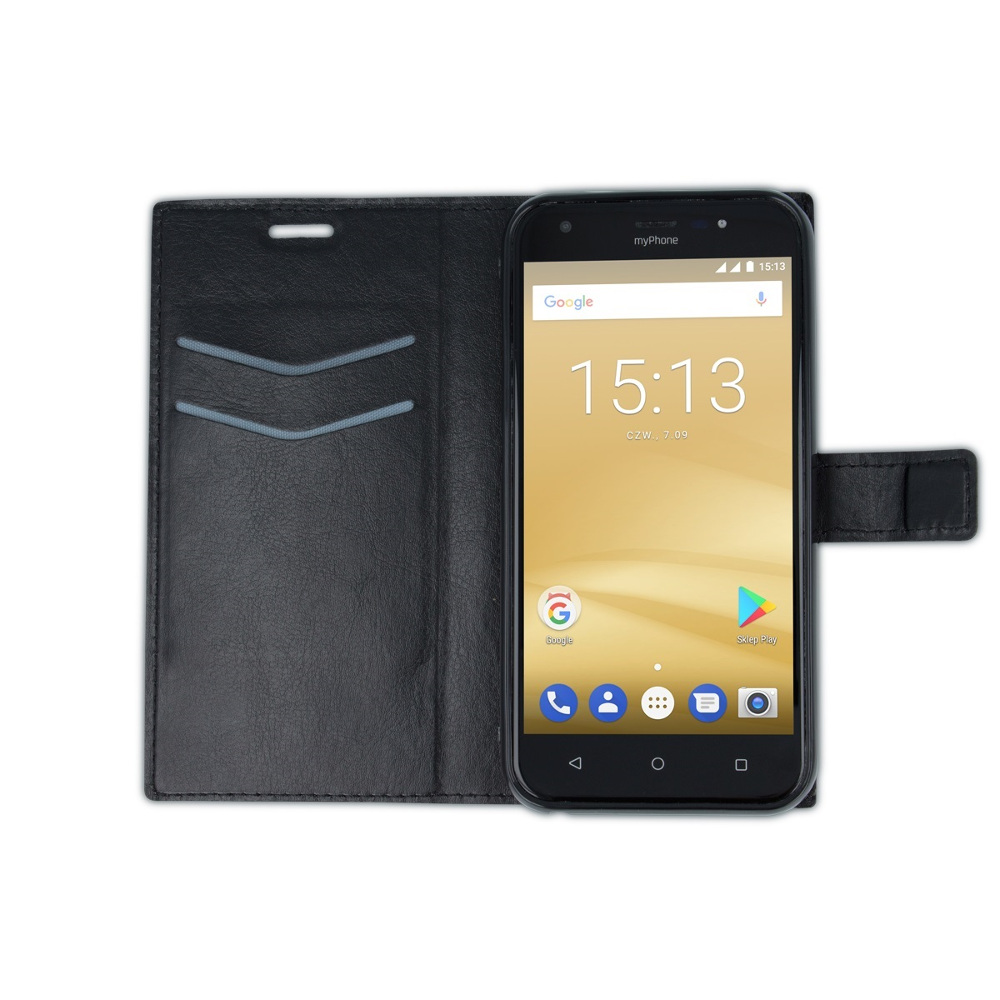 myPhone etui Q-SMART III PLUS czarne myPhone Q-Smart III Plus / 4