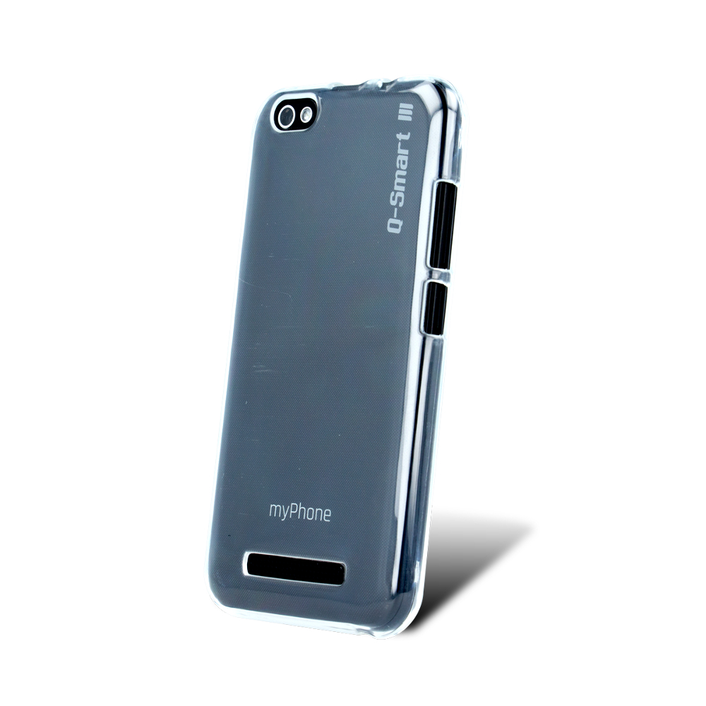 myPhone nak�adka TPU transparentna myPhone Q-Smart III