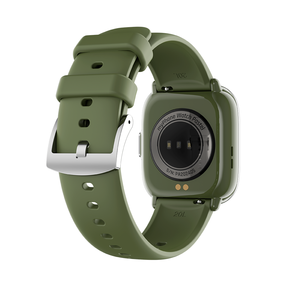 myPhone Watch Pastel Srebrny/Oliwkowa Ziele� / 2