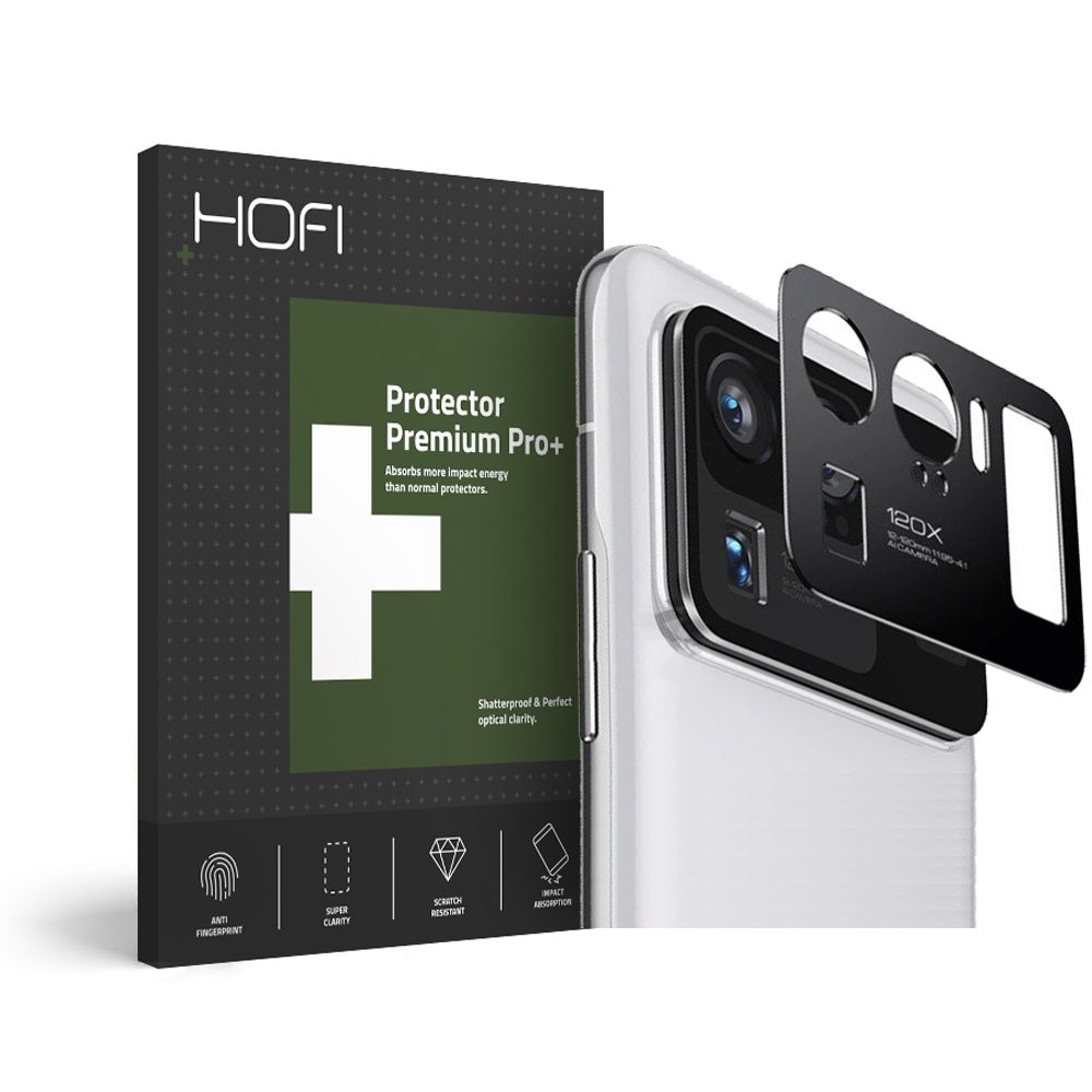 na aparat Hofi Metal Styling Camera czarne Xiaomi Mi 11 Ultra