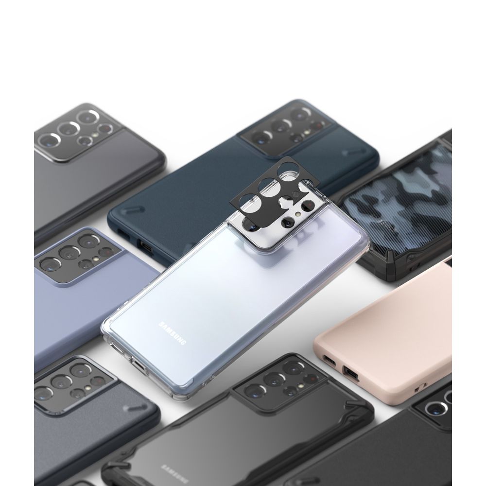 na aparat Ringke Camera Styling czarne Samsung s21 Ultra / 7 na aparat Ringke Camera Styling czarne Samsung s21 Ultra / 7