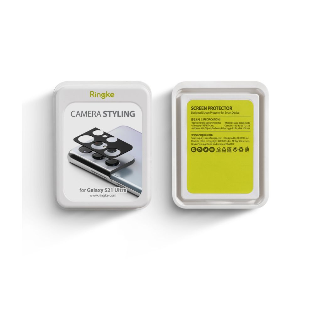 na aparat Ringke Camera Styling czarne Samsung s21 Ultra / 9 na aparat Ringke Camera Styling czarne Samsung s21 Ultra / 9