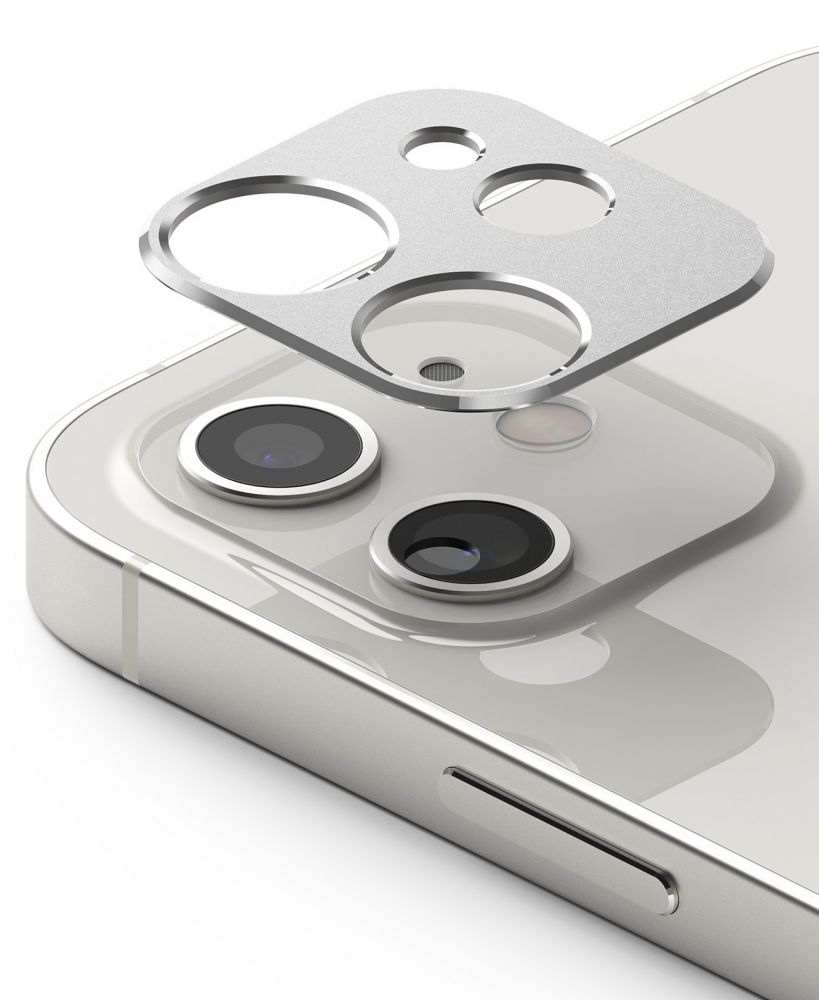 na Aparat Ringke Camera Styling srebrne Apple iPhone 12