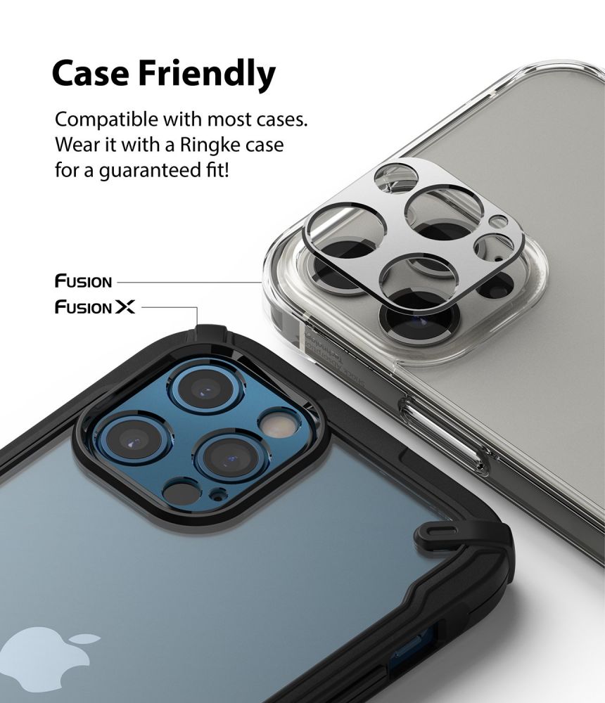 na aparat Ringke Camera Styling srebrne Apple iPhone 12 Pro / 3 na aparat Ringke Camera Styling srebrne Apple iPhone 12 Pro / 3