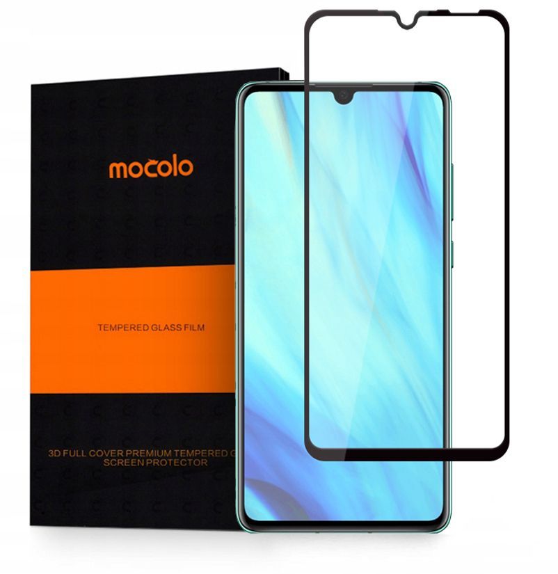 na ekran Mocolo TG+3D Czarne Huawei P30 Lite