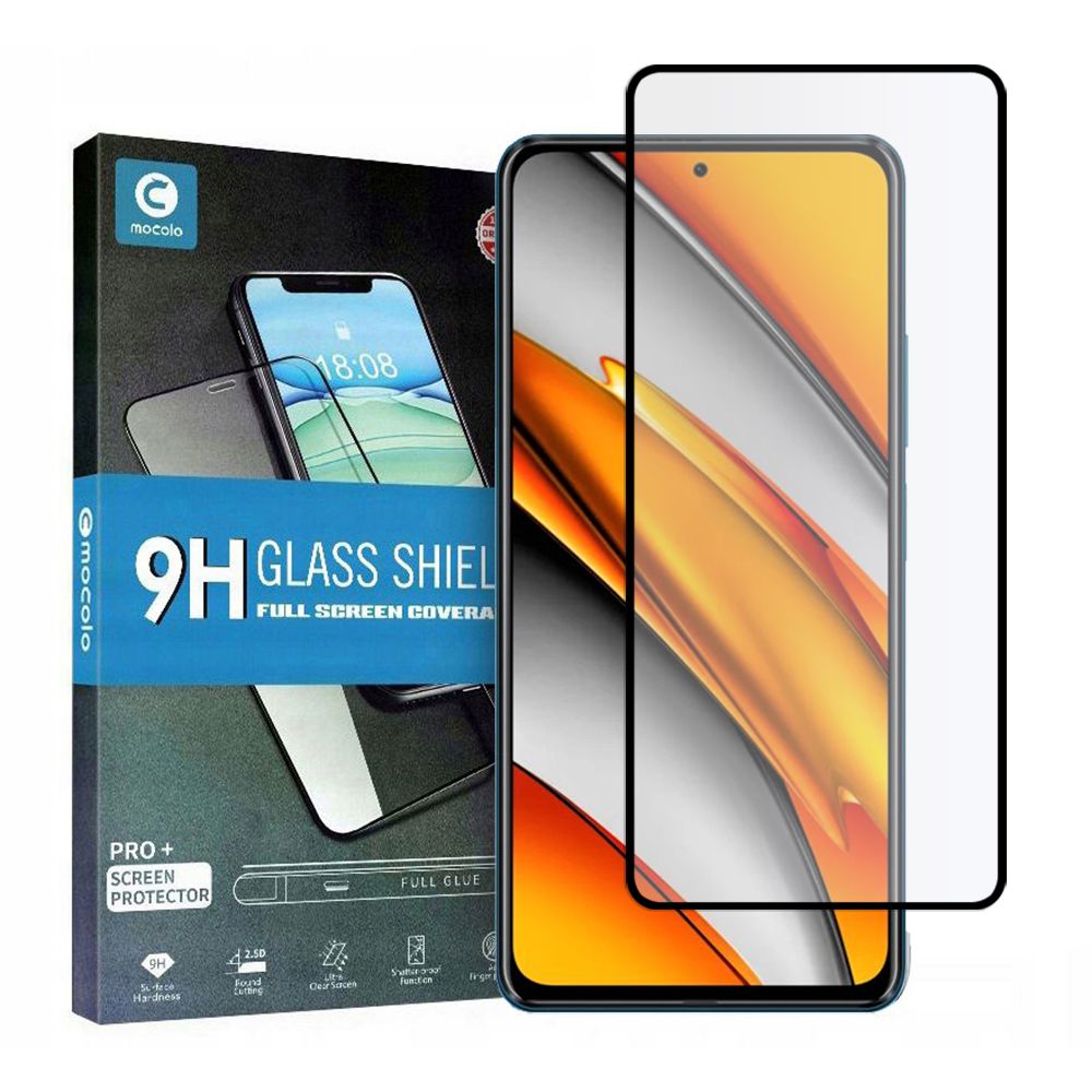 na ekran Mocolo TG+3D czarne Xiaomi POCO F3 na ekran Mocolo TG+3D czarne Xiaomi POCO F3