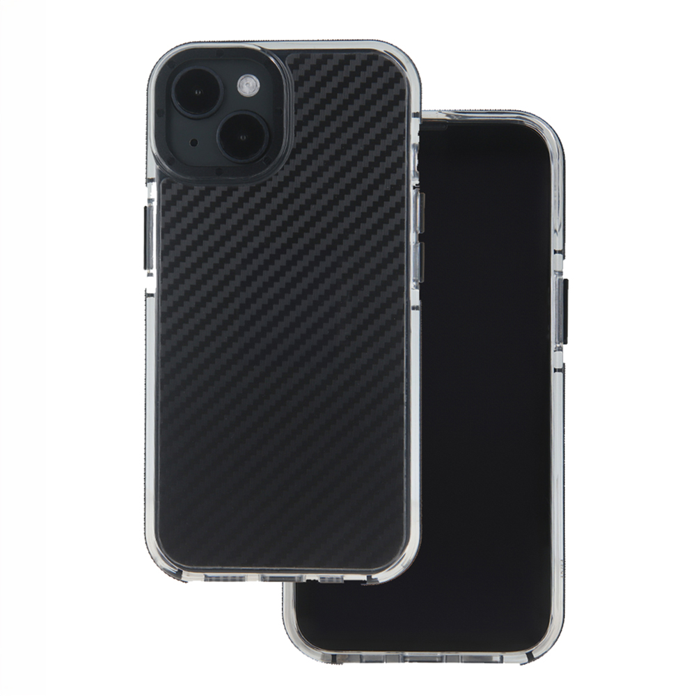Nakadka Acrylic Carbon czarny Apple iPhone 12 Pro (6.1 cali)