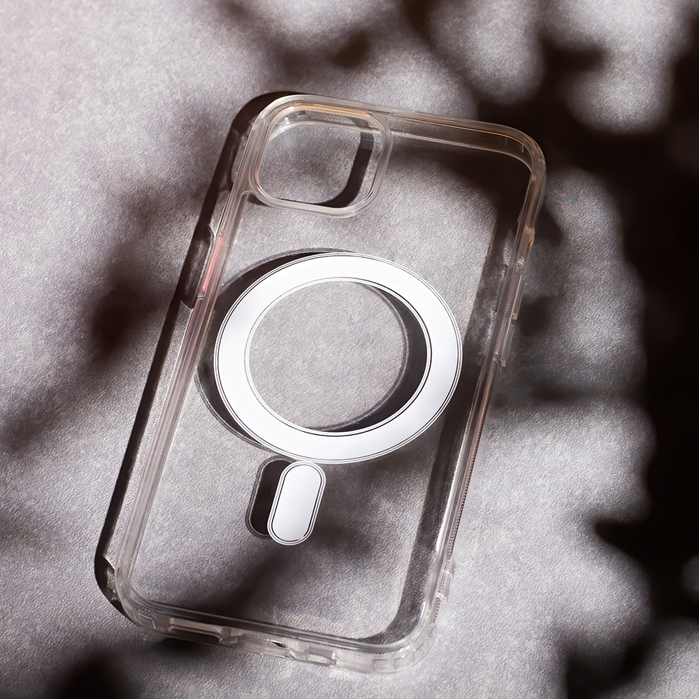 Nakadka Anti Shock 1,5 mm Mag transparentna Apple iPhone 15 / 9