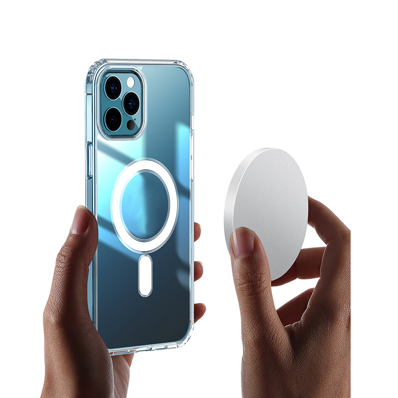 Nak�adka Anti Shock 1,5 mm Mag transparentna big hole Apple iPhone 17 Pro / 8