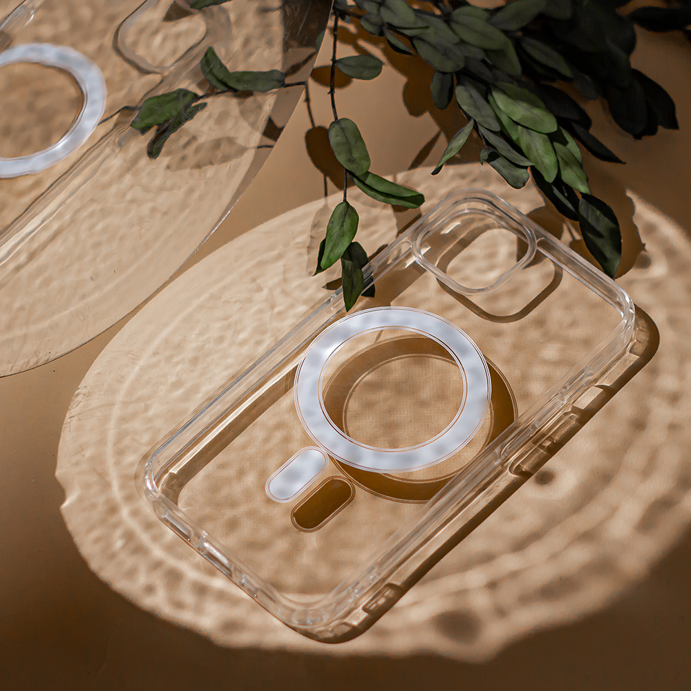 Nakadka Anti Shock 1,5 mm Magsafe transparentna Apple iPhone 12 Pro (6.1 cali) / 7
