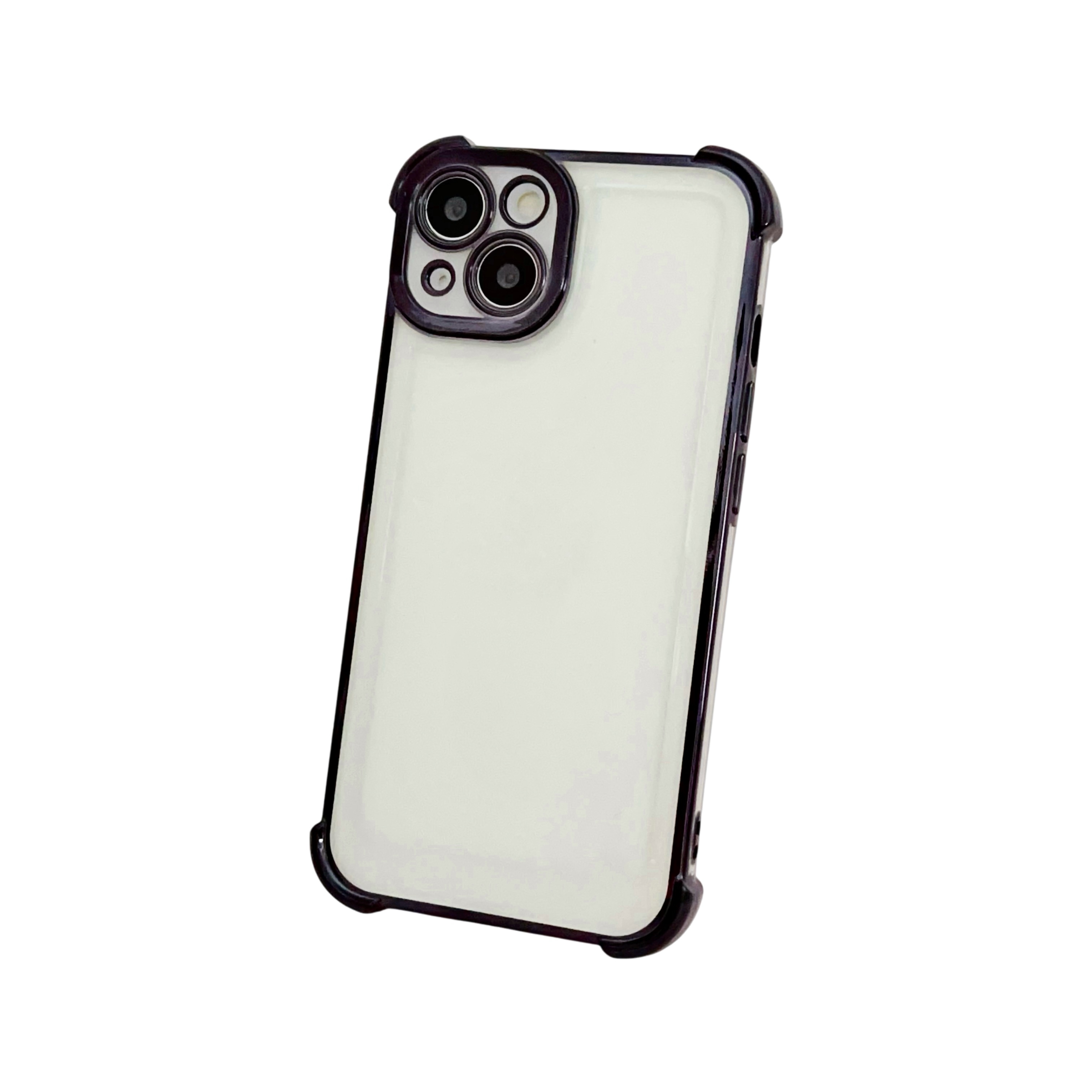 Nak�adka Anti Shock Chrome czarny Apple iPhone 12 6,1 cali