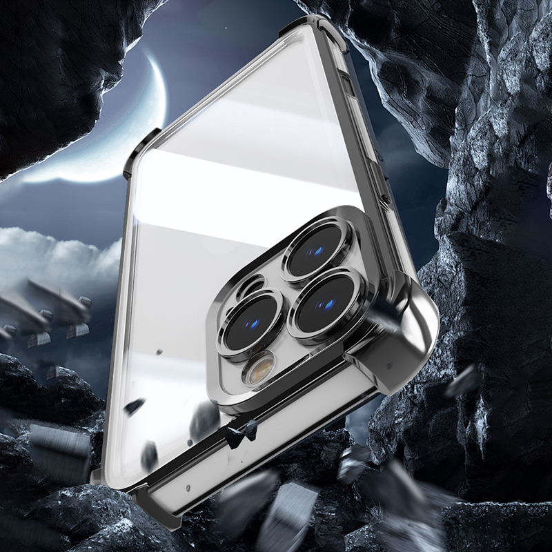 Nak�adka Anti Shock Chrome czarny Apple iPhone 14 Pro / 5