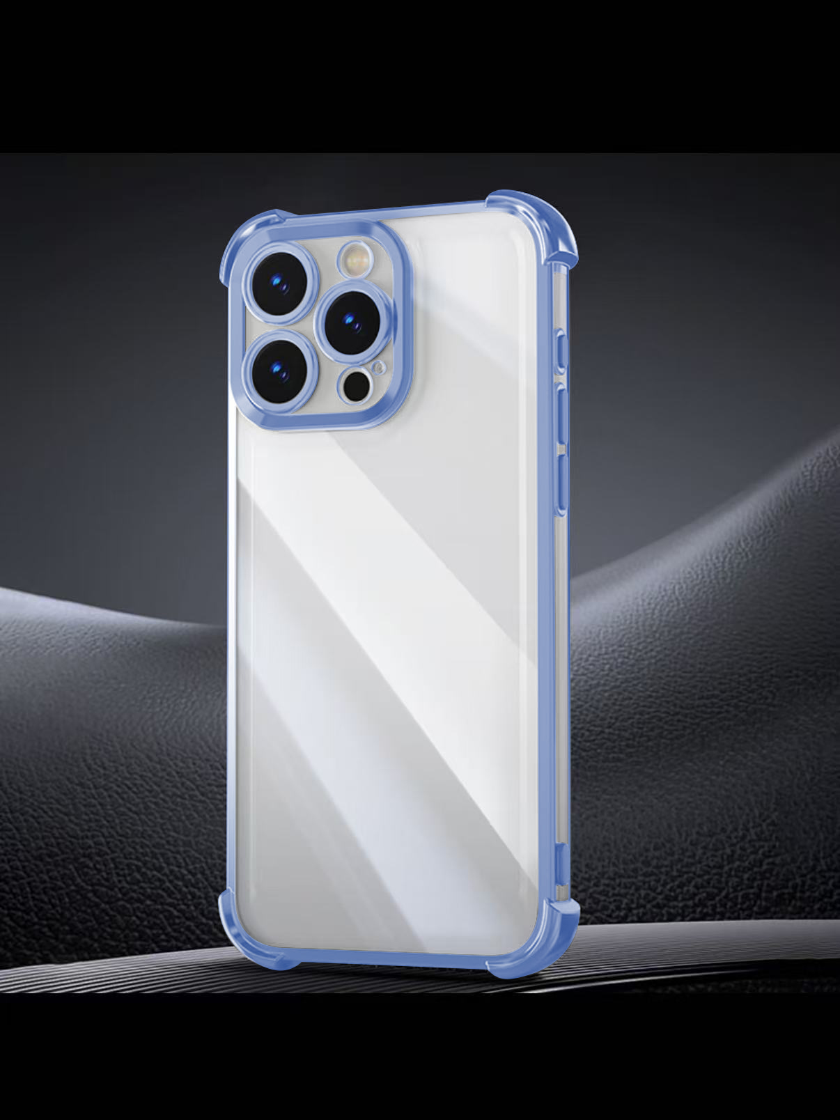 Nak�adka Anti Shock Chrome niebieska Apple iPhone 16 Pro / 4