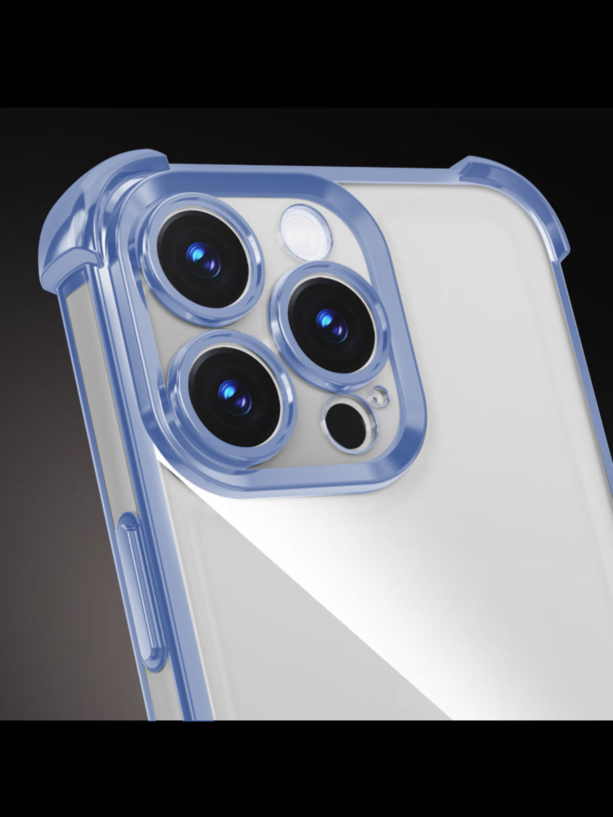 Nak�adka Anti Shock Chrome niebieska Apple iPhone 16 Pro / 6