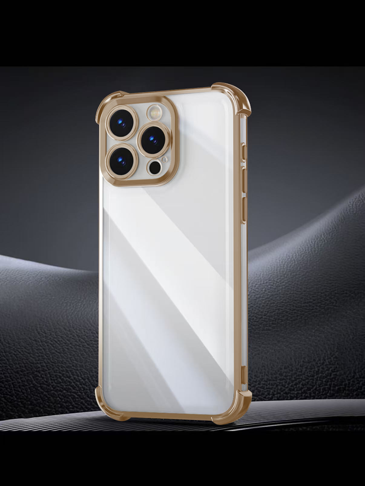 Nak�adka Anti Shock Chrome z�ota Samsung Galaxy A36 5G / 4