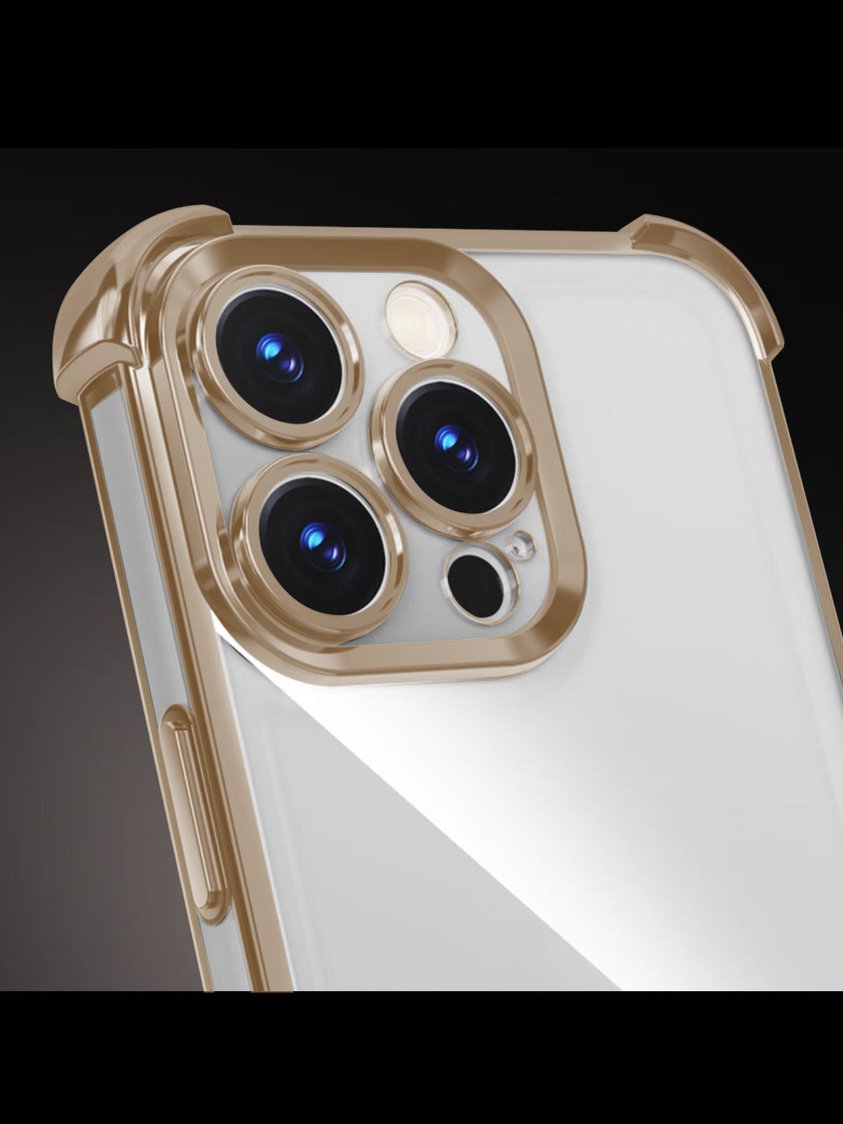 Nak�adka Anti Shock Chrome z�ota Xiaomi Redmi Note 14 Pro 5G / 6