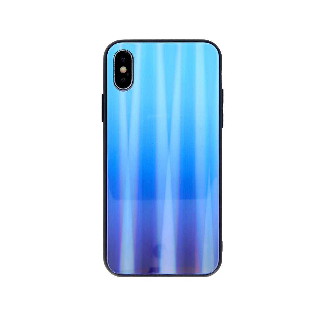 Nakadka Aurora Glass niebieska Huawei P Smart 2019