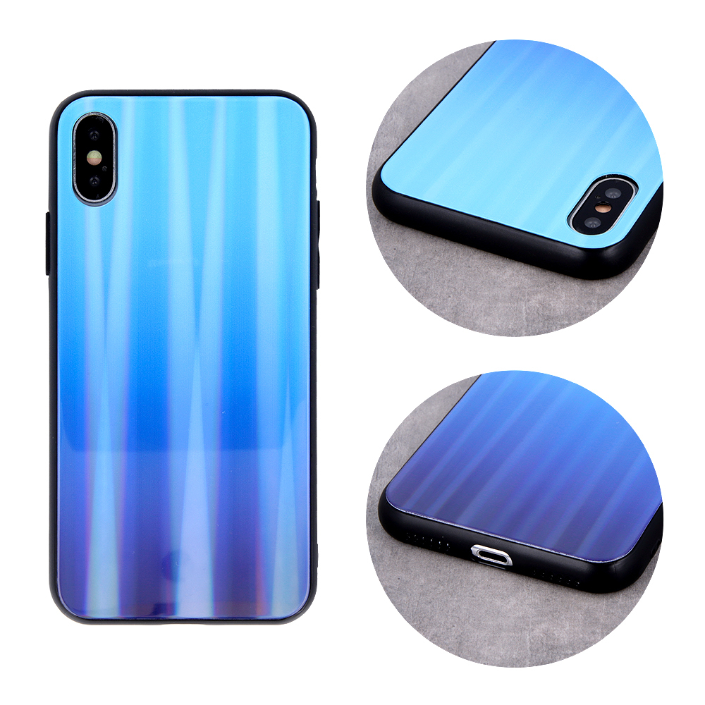 Nakadka Aurora Glass niebieska Huawei P Smart 2019 / 3