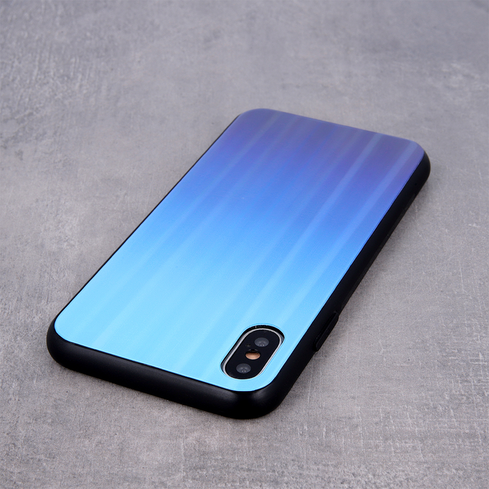 Nakadka Aurora Glass niebieska Huawei P Smart 2019 / 5