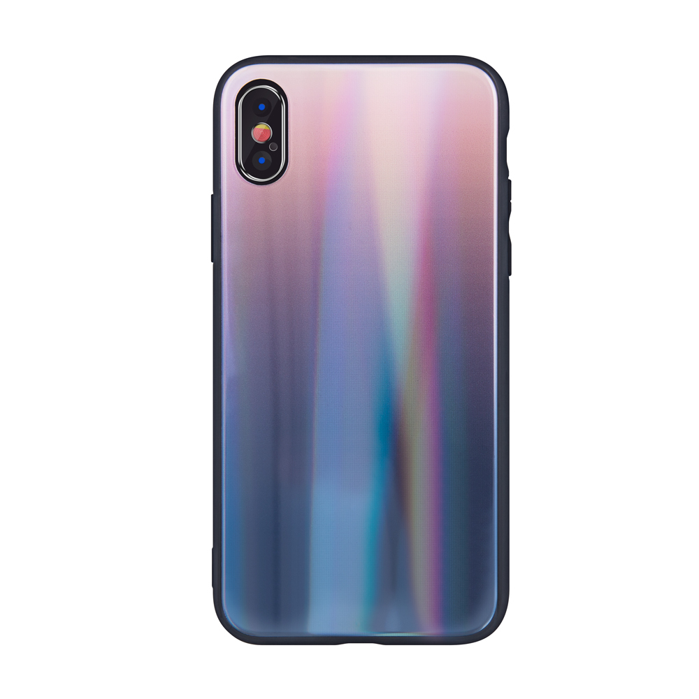 Nakadka Aurora Glass czarna Huawei P Smart 2019