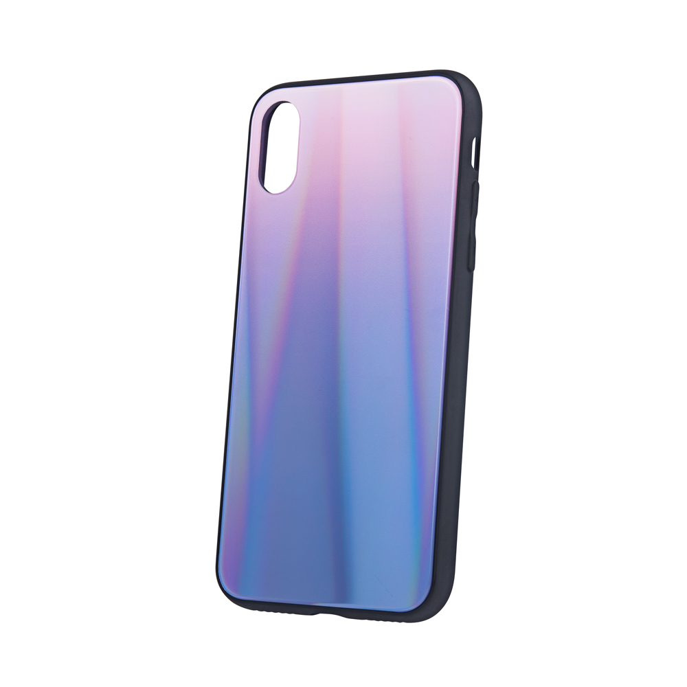 Nak�adka Aurora Glass czarna Samsung Galaxy A40 / 2