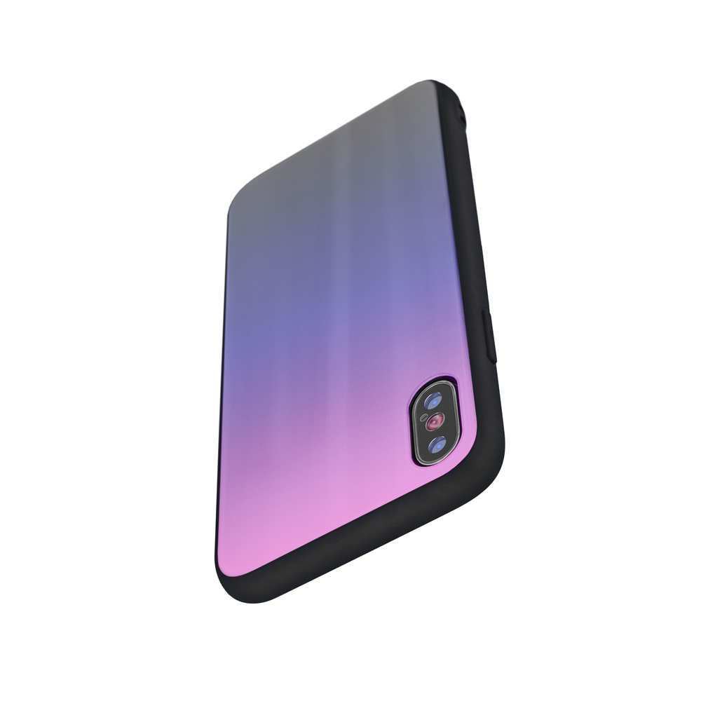Nakadka Aurora Glass rowo-czarna Samsung Galaxy M10 / 3