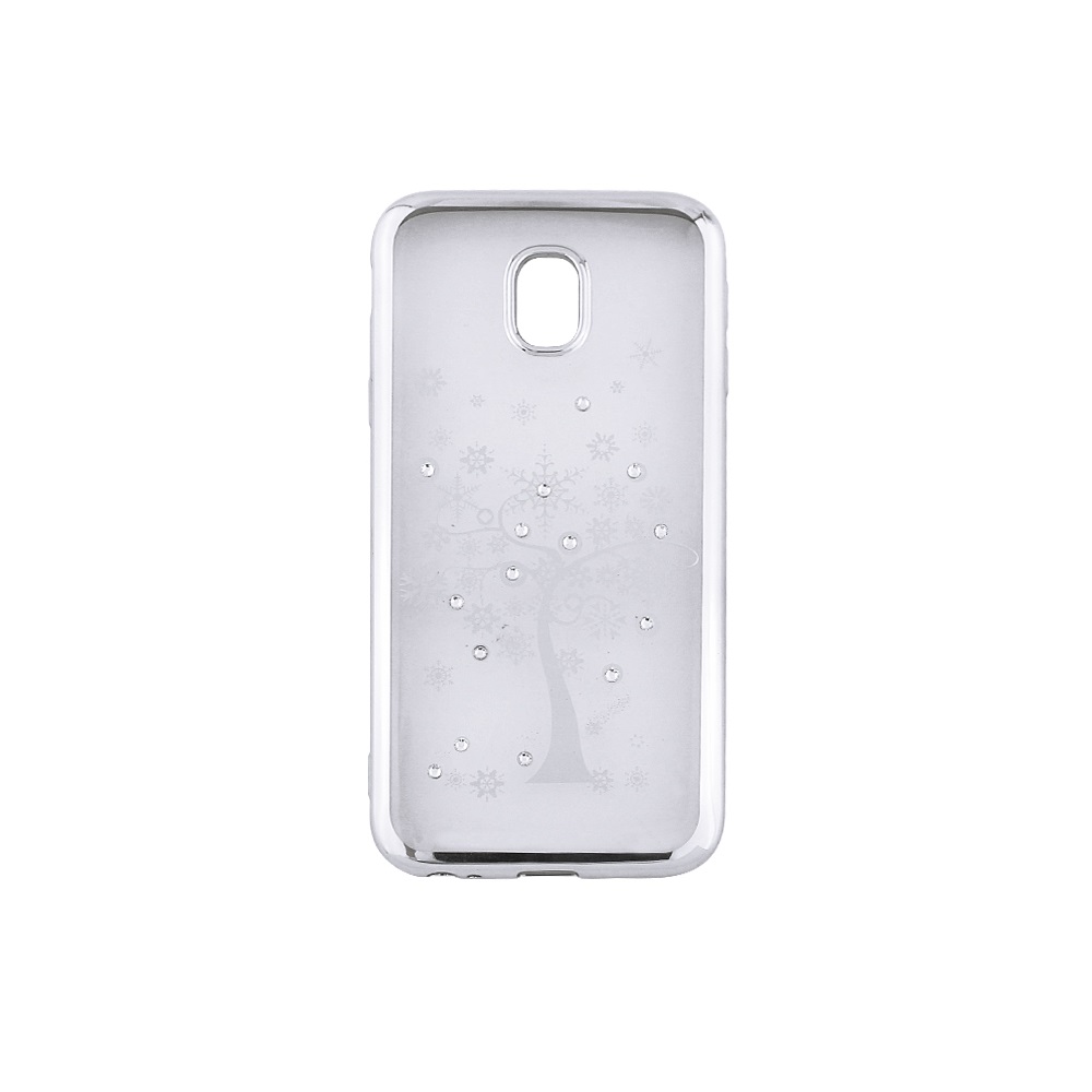 Nak�adka Beeyo Diamond Tree srebrna Apple iPhone 7