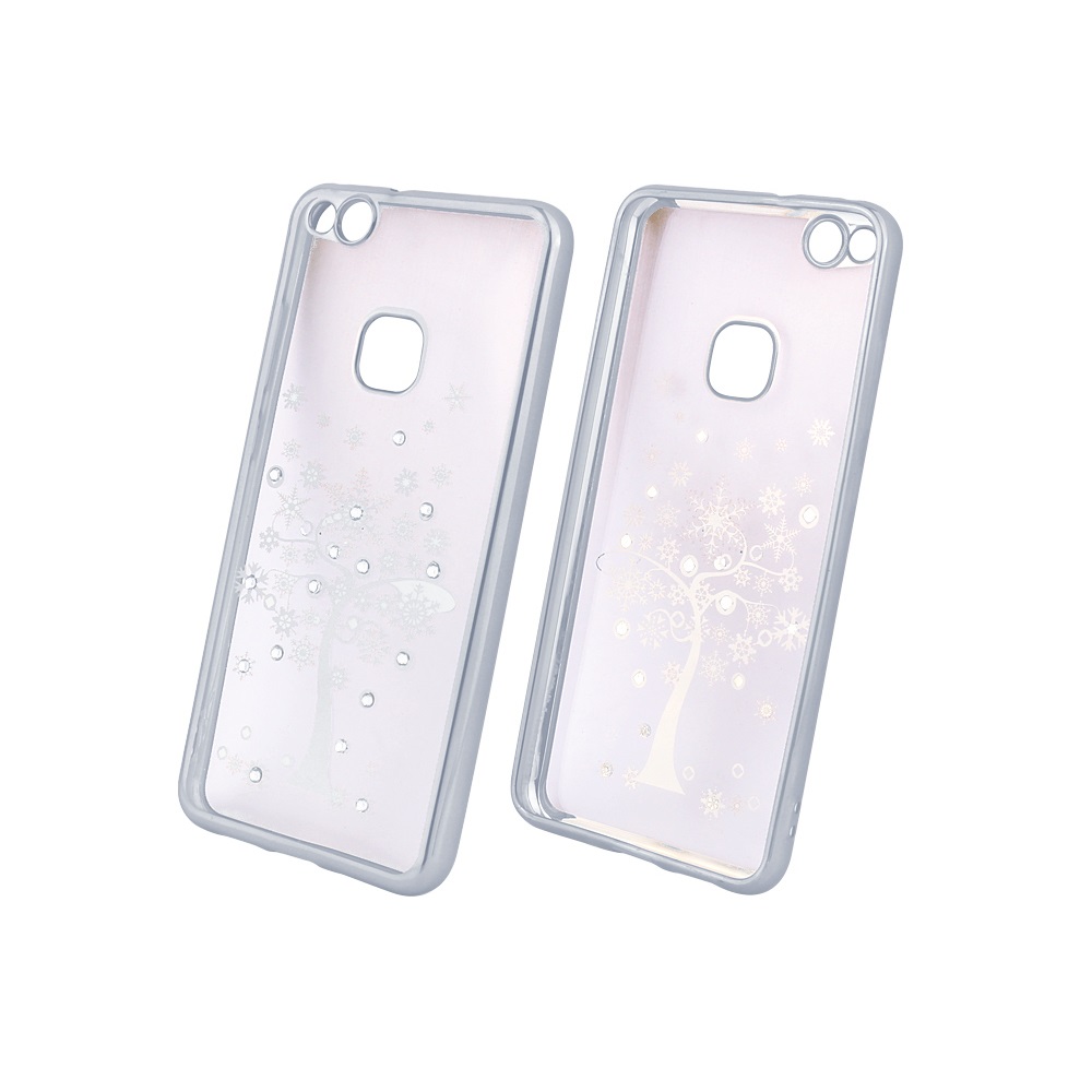 Nak�adka Beeyo Diamond Tree srebrna Apple iPhone 7 / 2