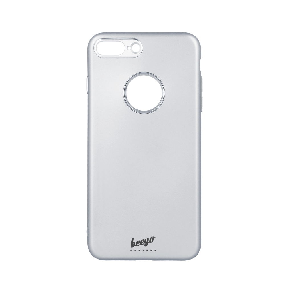 Nak�adka Beeyo Soft srebrna Apple iPhone XR