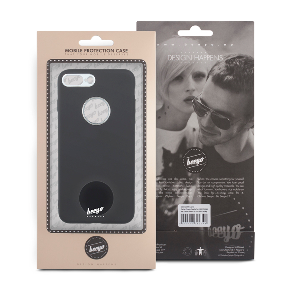 Nak�adka Beeyo Soft czarna Samsung Galaxy A6 Plus (2018) / 4