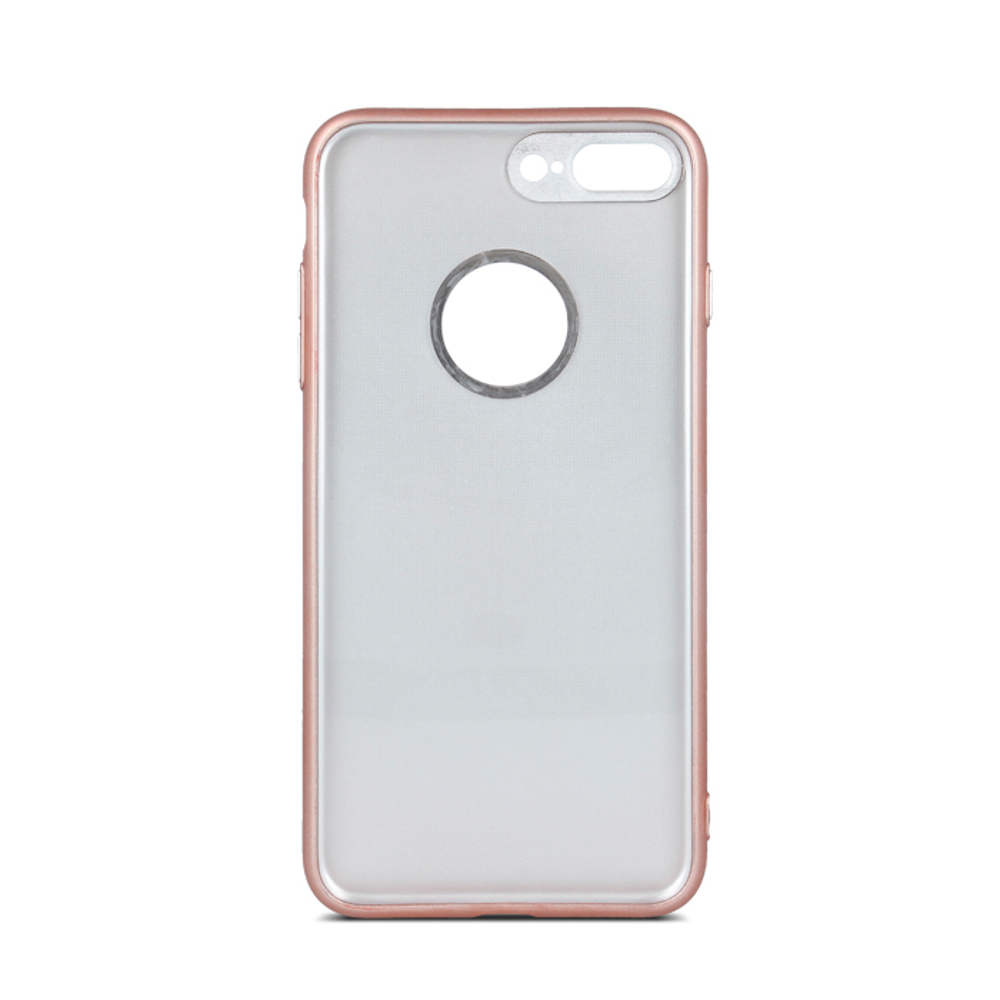 Nak�adka Beeyo Soft r�owo-z�ota Samsung Galaxy A6 Plus (2018) / 3