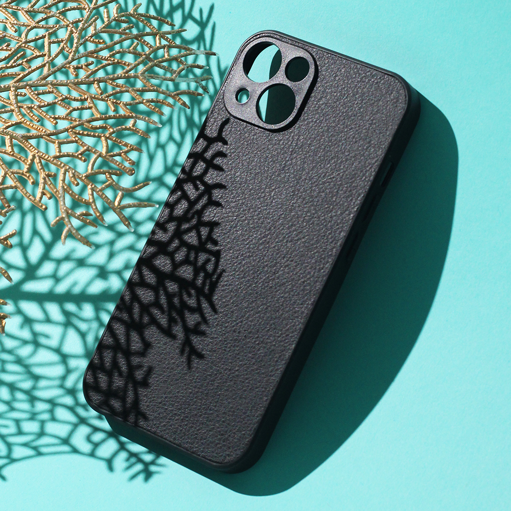 Nak�adka Black&White czarny Apple iPhone 13 Pro Max / 9