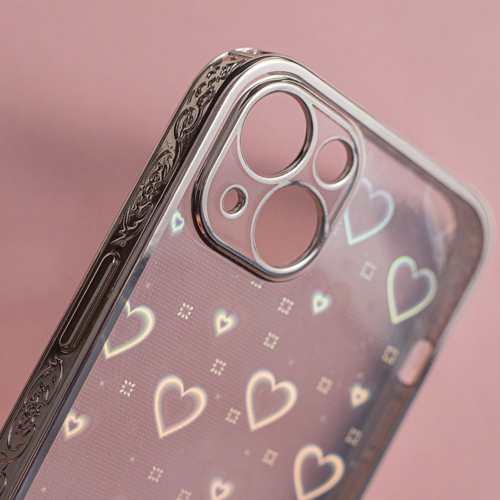 Nak�adka Blink 2in1 srebrna Apple iPhone 14 Max / 6