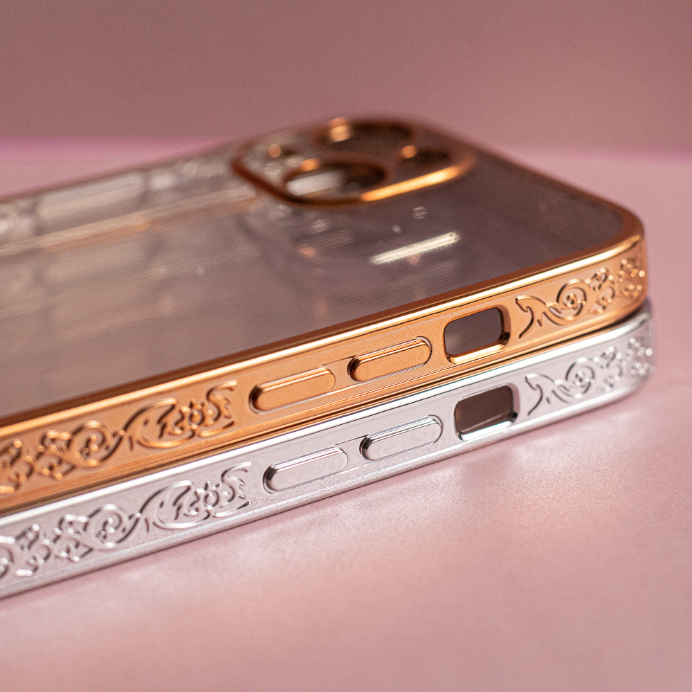 Nakadka Blink 2in1 srebrna Apple iPhone X / 10