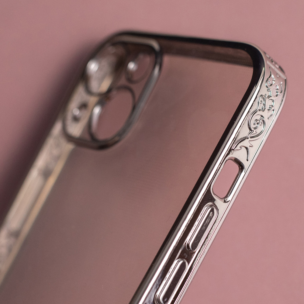 Nakadka Blink 2in1 srebrna Apple iPhone X / 7