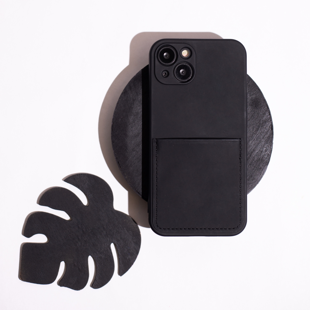 Nak�adka Card Cover czarna Apple iPhone 14 Pro Max / 10