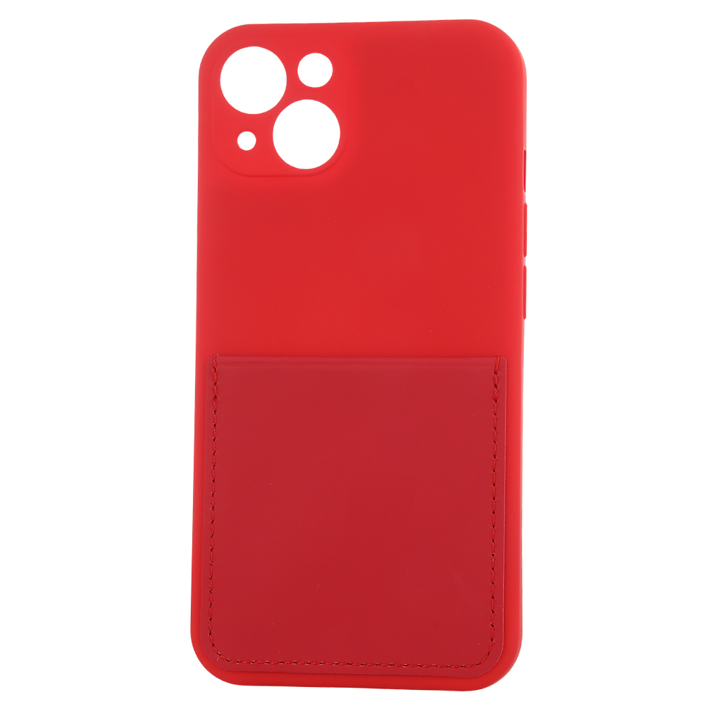 Nakadka Card Cover czerwona Apple iPhone 11 / 4
