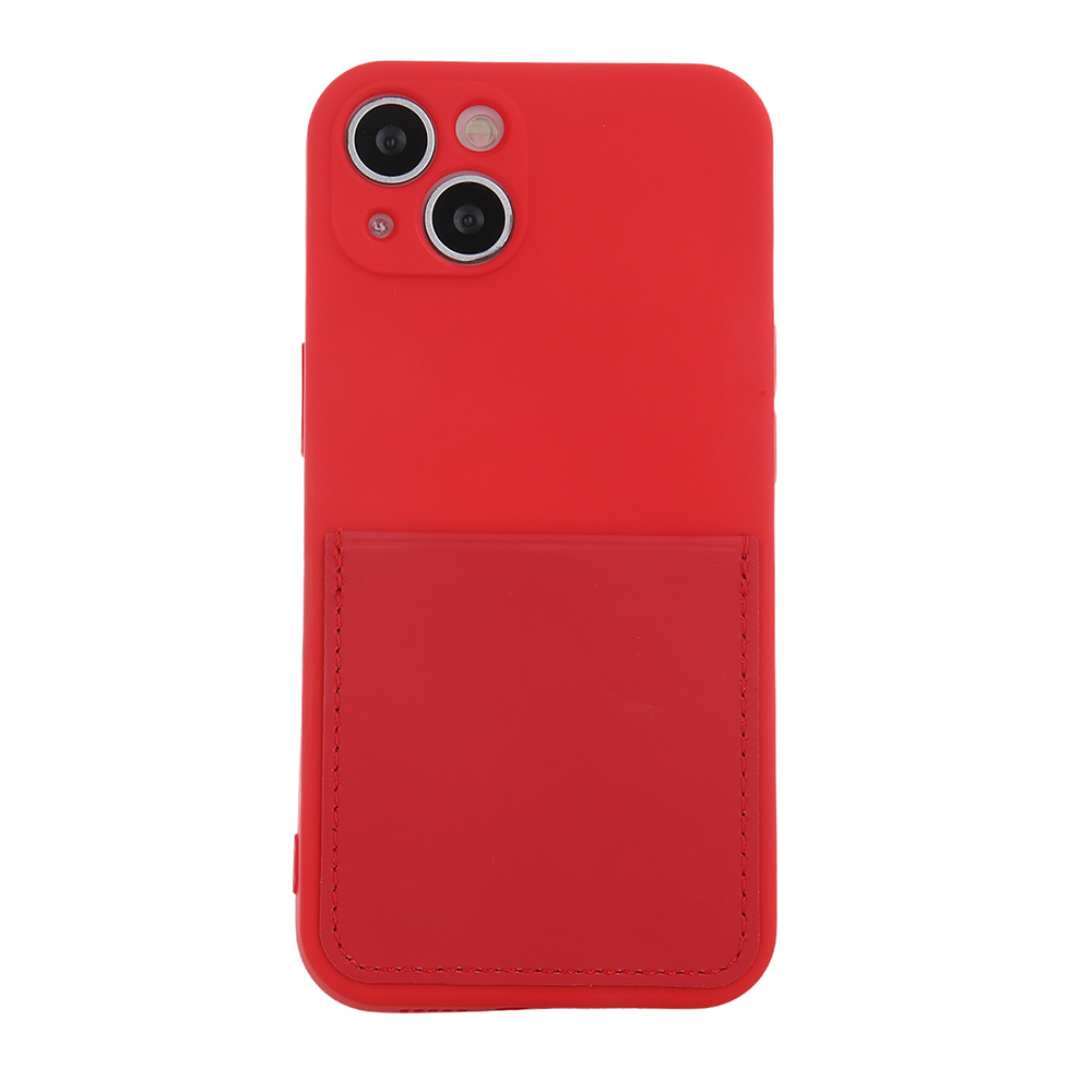 Nakadka Card Cover czerwona Apple iPhone X / 2
