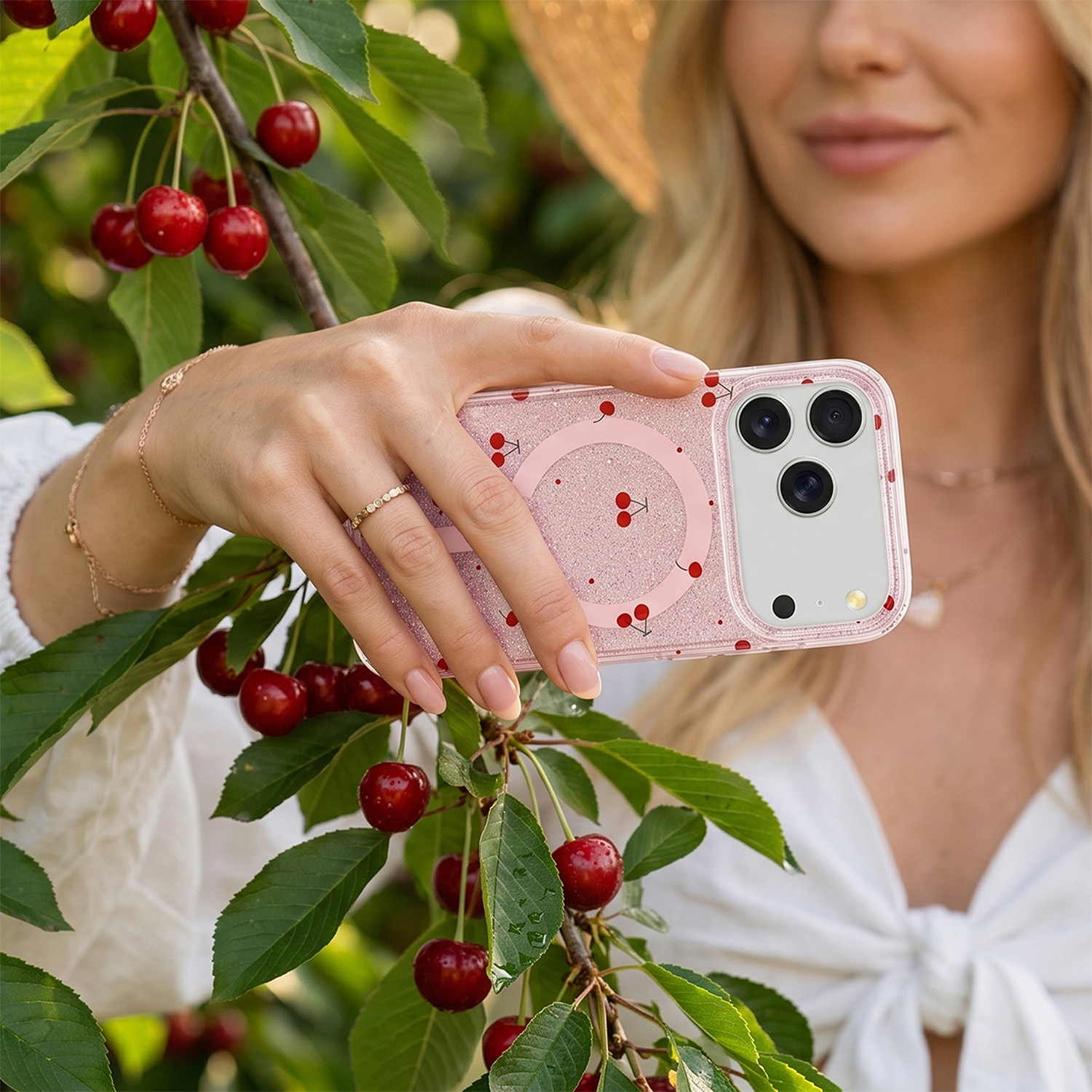 Nak�adka Cherry Mag Apple iPhone 15 / 6