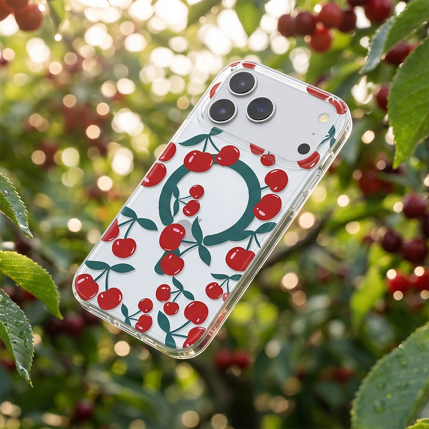 Nak�adka Cherry Mag transparentna Apple iPhone 11 / 7