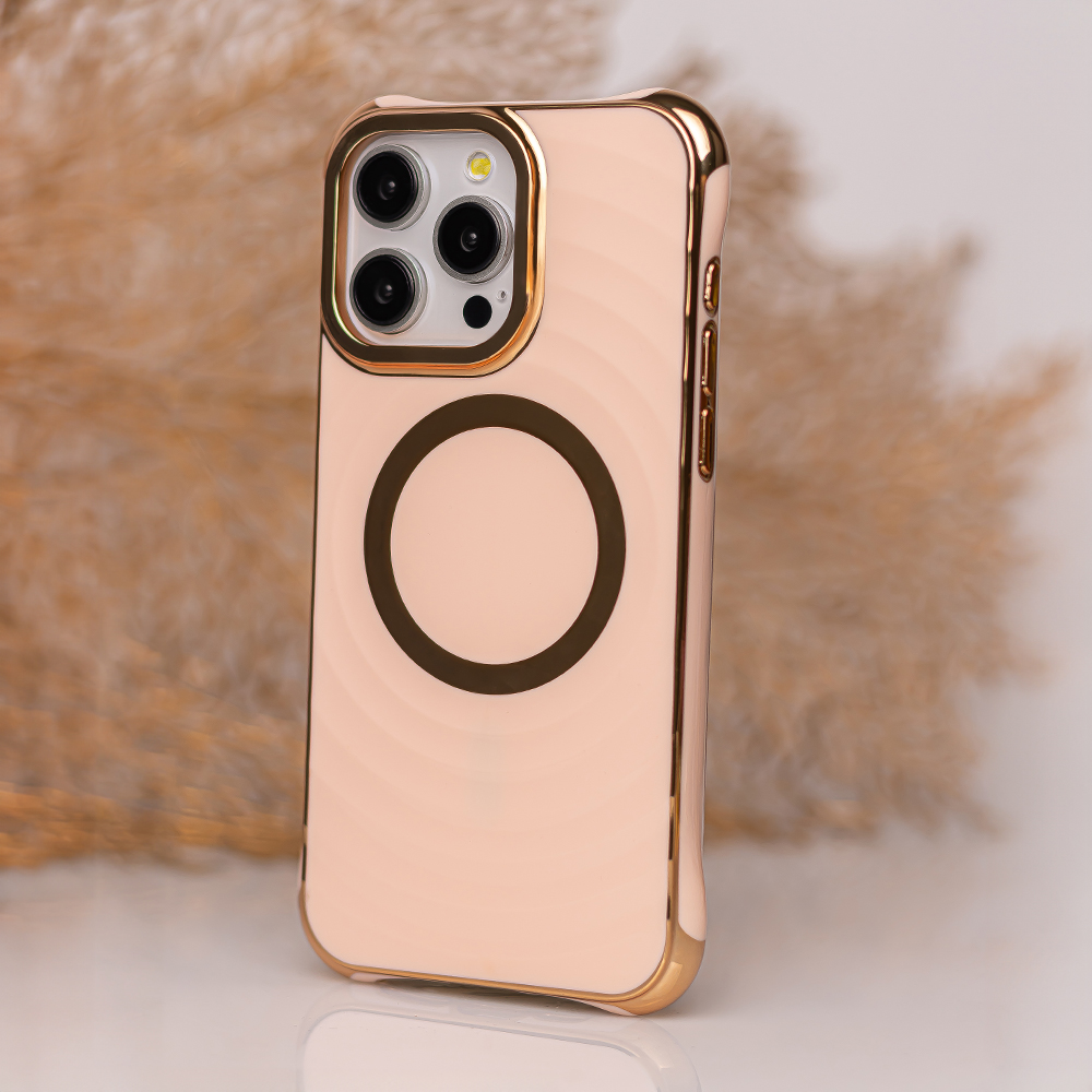 Nak�adka Circle Glam Mag r�owa Apple iPhone 16 / 6