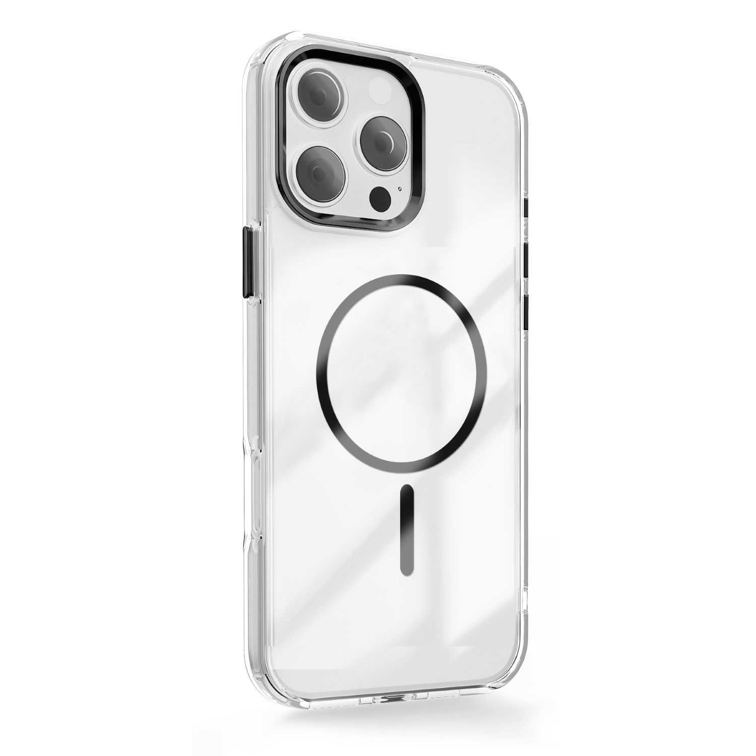 Nak�adka Clear Thin Mag czarny Apple iPhone 17 Pro / 2