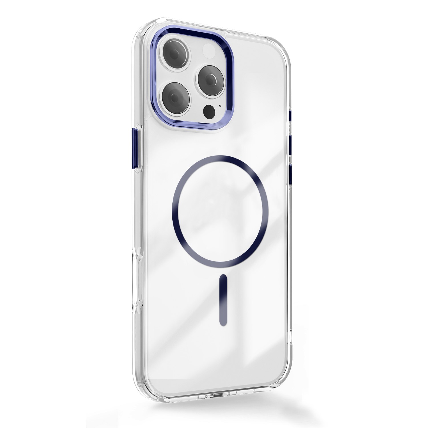 Nak�adka Clear Thin Mag niebieska Apple iPhone 16 / 2